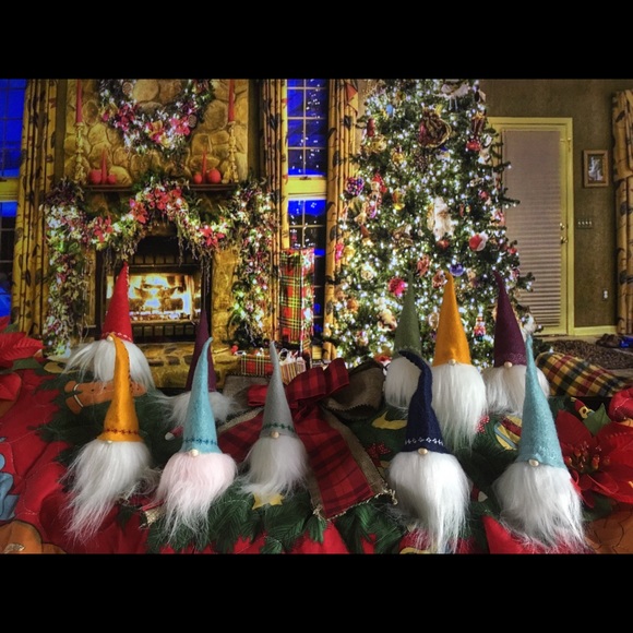 Tomte Gnomes, set of 3, free standing - Picture 3 of 7